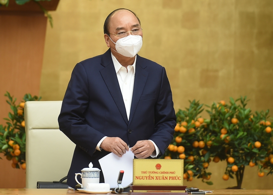 Thủ tướng Nguyễn Xuân Phúc: Các địa phương được áp dụng biện pháp mạnh để ngăn chặn dịch bệnh - Ảnh: VGP/Quang Hiếu Thủ tướng Nguyễn Xuân Phúc: Các địa phương được áp dụng biện pháp mạnh để ngăn chặn dịch bệnh - Ảnh: VGP/Quang Hiếu