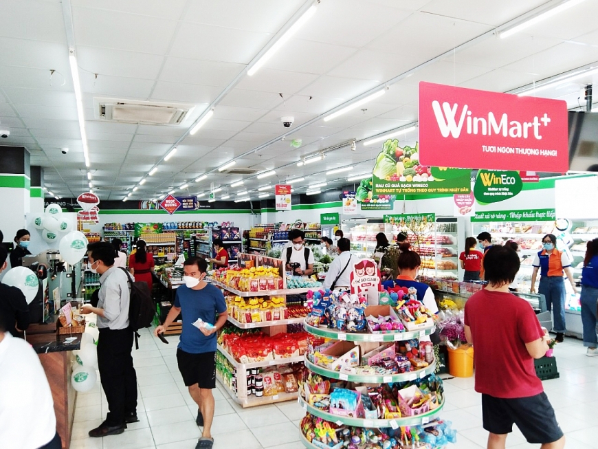 Cửa hàng WinMart+ theo mô hình mini-mall