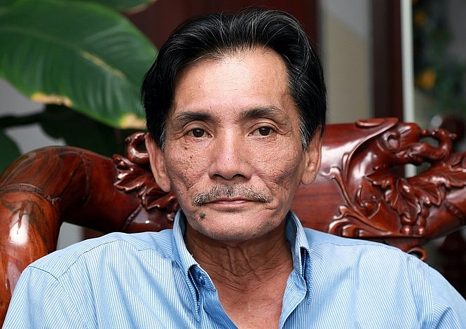 Nghệ sỹ Thương Tín khi còn khoẻ.