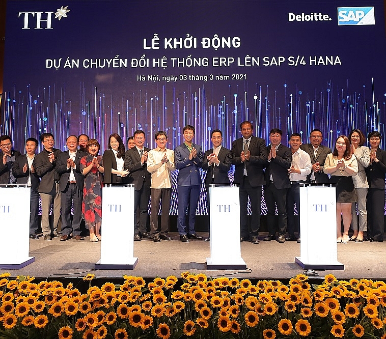 Dự án chuyển đổi nền tảng công nghệ lên SAP S/4 HANA sẽ góp phần giúp TH hiện thực hóa các mục tiêu phát triển.
