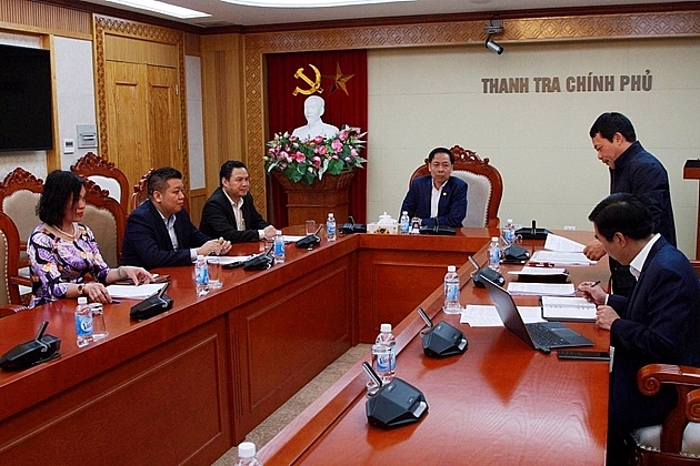 Toàn cảnh buổi công bố kết luận thanh tra. Ảnh: PV 
