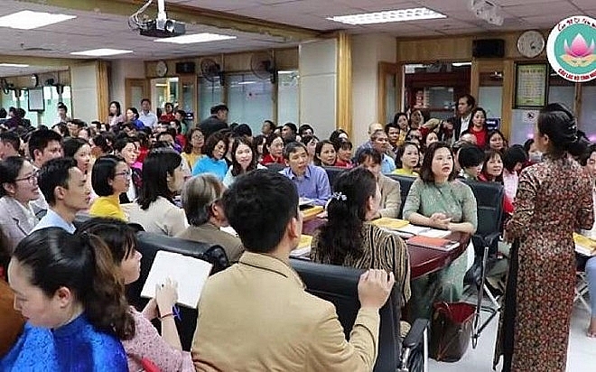 Một buổi sinh hoạt của CLB Tình người