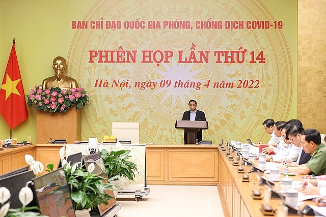 Phiên họp sẽ tập trung đánh giá tình hình, công tác chống dịch trong tháng 3, đề ra nhiệm vụ, giải pháp cần tập trung thực hiện trong thời gian tới. - Ảnh: VGP/Nhật Bắc