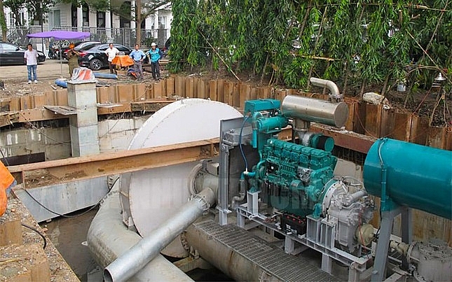 Siêu máy bơm không còn nước để bơm