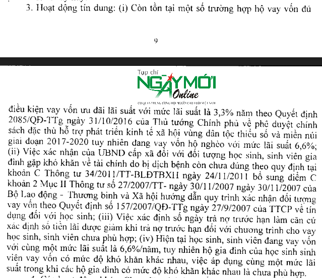 Ngân hàng Chính sách xã hội “móc túi người nghèo” bỏ túi ai?