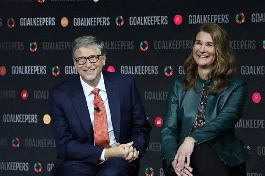 Tỉ phú Bill Gates ly hôn vợ, Melinda Gates, sau 27 năm. Ảnh: AFP.