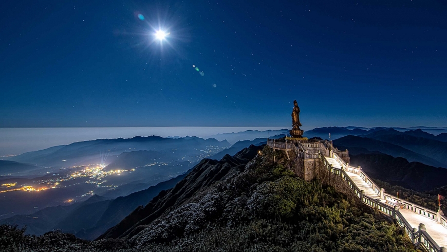 Kiến trúc tâm linh tại khu du lịch Sun World Fansipan Legend