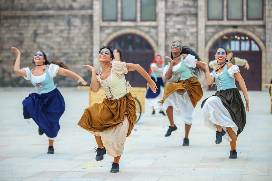 Mãn nhãn với show diễn “Trận chiến ở Vương quốc Mặt Trăng” tại Sun World Ba Na Hills