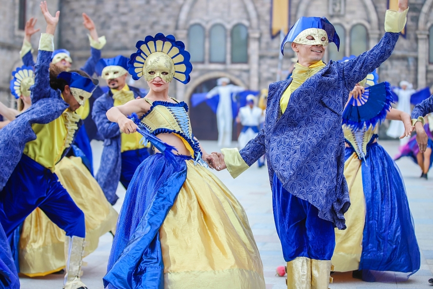 Mãn nhãn với show diễn “Trận chiến ở Vương quốc Mặt Trăng” tại Sun World Ba Na Hills