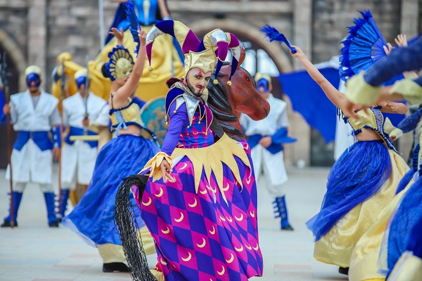 Mãn nhãn với show diễn “Trận chiến ở Vương quốc Mặt Trăng” tại Sun World Ba Na Hills