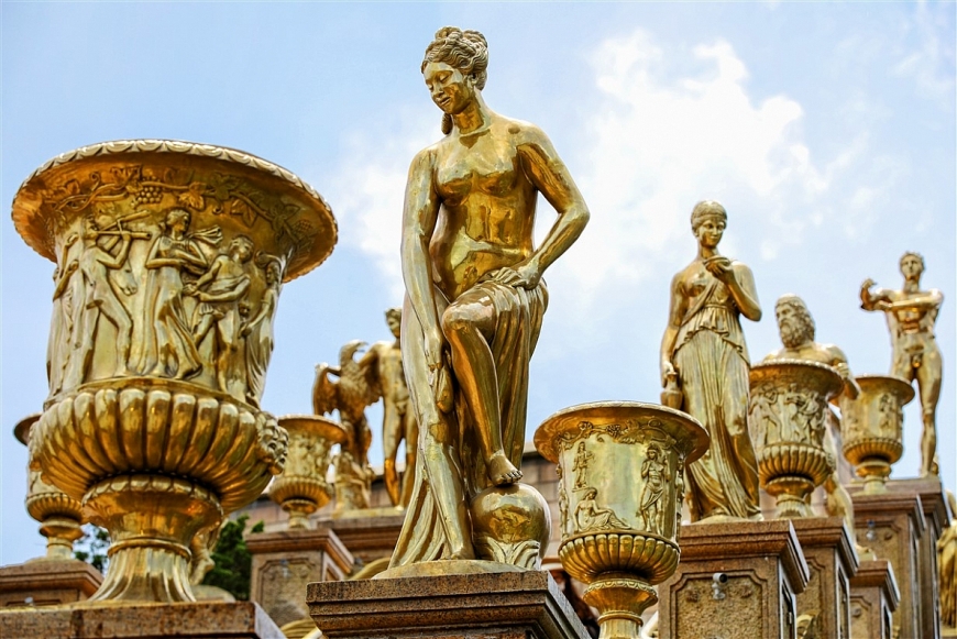 Thác Thần Mặt trời tại Sun World Ba Na Hills