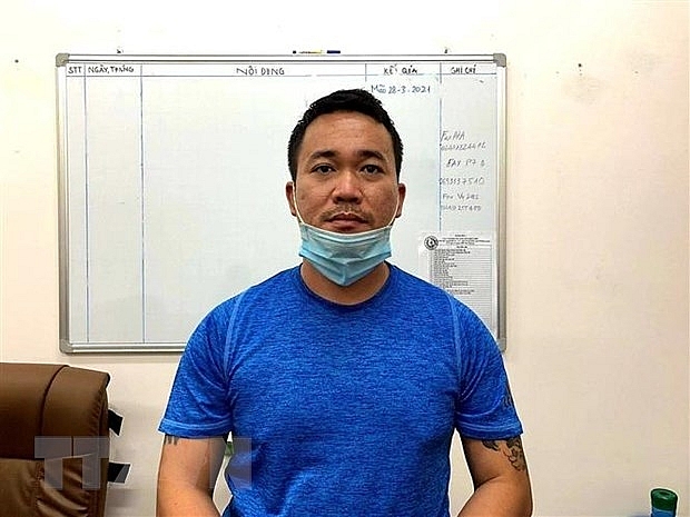 Đối tượng cầm đầu. (Ảnh: TTXVN phát)