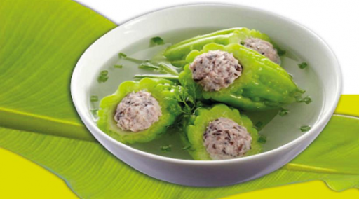 Mướp đắng nhồi thịt, vịt nấu bí xanh... thanh mát, rất tốt cho người cao tuổi có bệnh đái tháo đường.