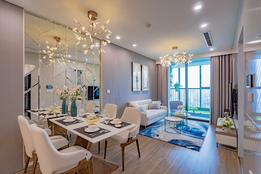 Căn hộ khách sạn được trang bị thêm nhiều tiện ích hiện đại và tiện nghi.