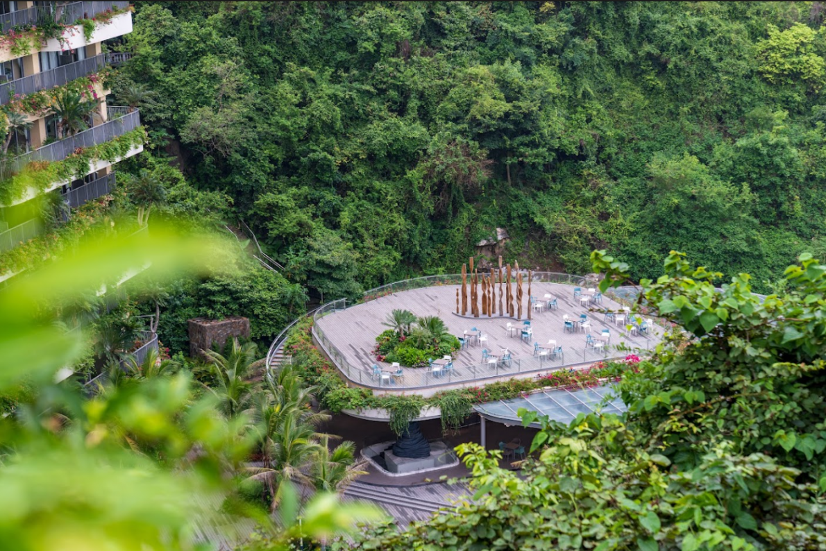 Không gian xanh, rộng lớn, dịch vụ đẳng cấp với tầm view rộng mở hướng vịnh sẽ là tâm điểm của những mùa lễ hội