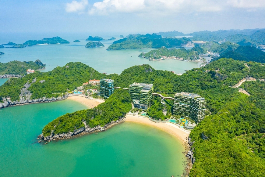 Một “chốn thiên đường riêng” bên vịnh Lan Hạ xinh đẹp