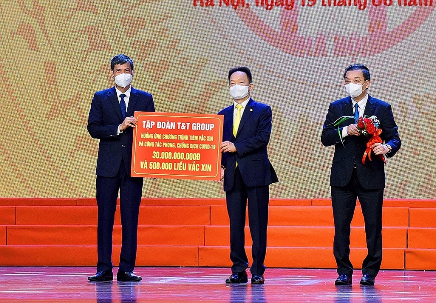 Tập đoàn T&T Group đã ủng hộ hơn 500 tỷ đồng cho các công tác phòng, chống dịch Covid-19