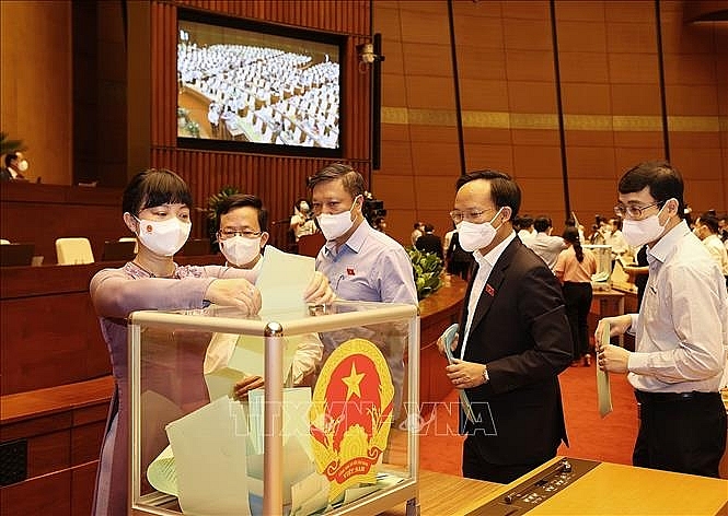 Kỳ họp thứ nhất, Quốc hội khóa XV: Bầu lãnh đạo các cơ quan của Quốc hội