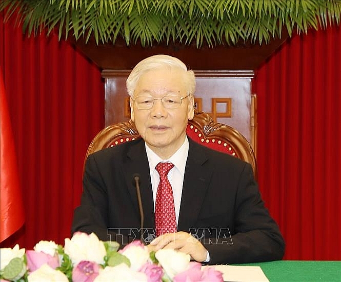 Tổng Bí thư Nguyễn Phú Trọng. Ảnh: Trí Dũng/TTXVN Tổng Bí thư Nguyễn Phú Trọng. Ảnh: Trí Dũng/TTXVN