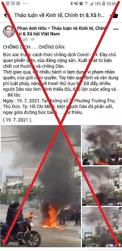 Tăng cường đấu tranh, phản bác các thông tin sai sự thật xung quanh việc phòng, chống dịch COVID-19. Ảnh minh họa: Ảnh:ttbc-hcm.gov.vn