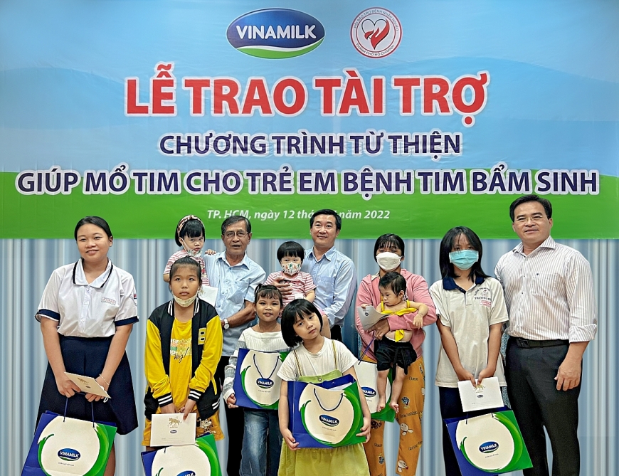 Hình 3: Nhiều em nhỏ từng được tài trợ mổ tim đến nay đều có sức khỏe ổn định, khỏe khoắn.