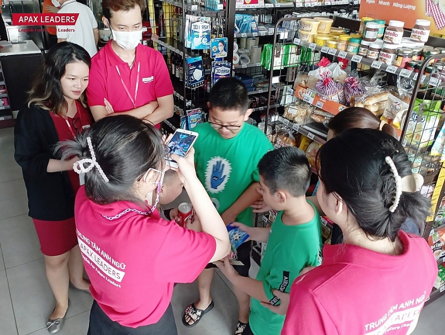 Học sinh Apax kết nối với nhau nhờ các hoạt động tập thể.