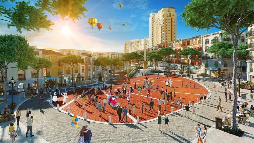 Vị thế của The Center còn thể hiện ở hệ thống tiện ích nội khu hoàn chỉnh đậm chất Địa Trung Hải gồm: Quảng trường Diagonale, quảng trường con sò Seina, vườn Eden hay hệ thống tượng điêu khắc, đài phun nước phong cách Ý…