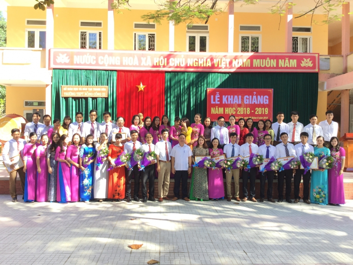 Trường THPT Nông Cống 3 (Thanh Hóa): Điểm sáng về chất lượng dạy và học
