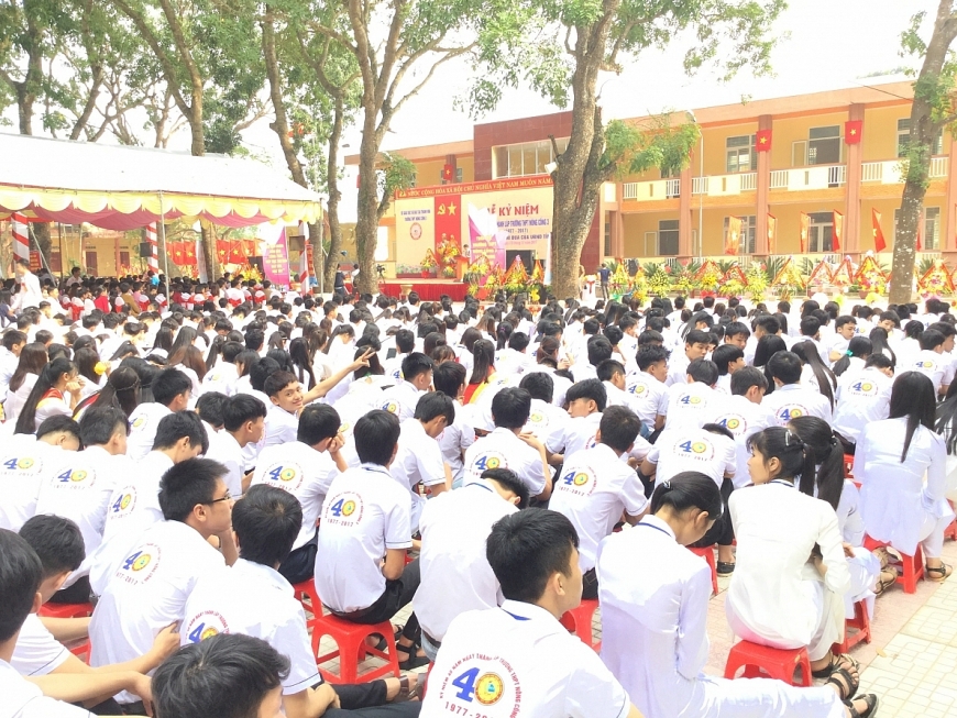 Trường THPT Nông Cống 3 (Thanh Hóa): Điểm sáng về chất lượng dạy và học