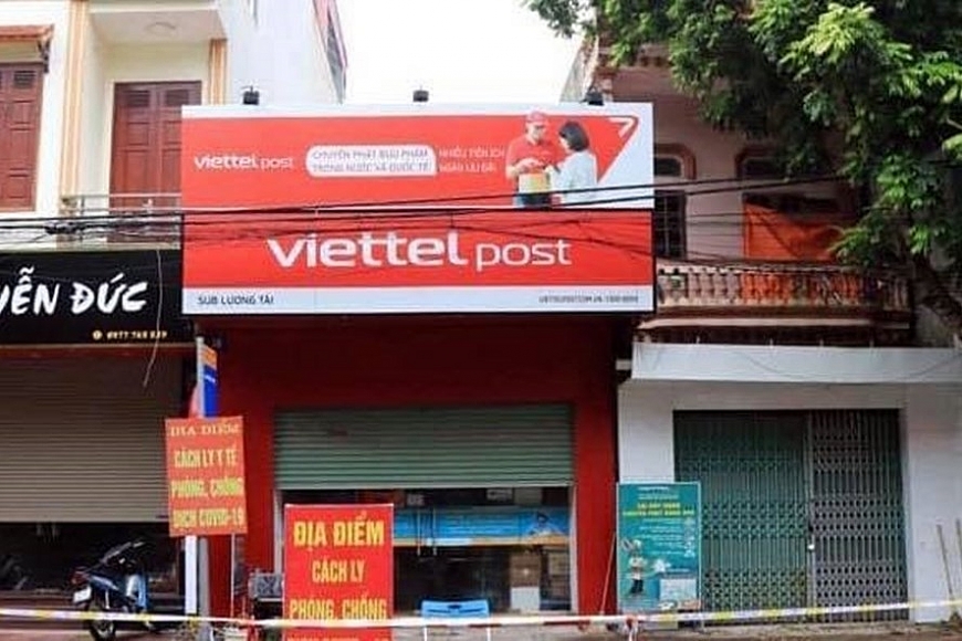 Cửa hàng Viettel Post Lương Tài. Ảnh: BBN.
