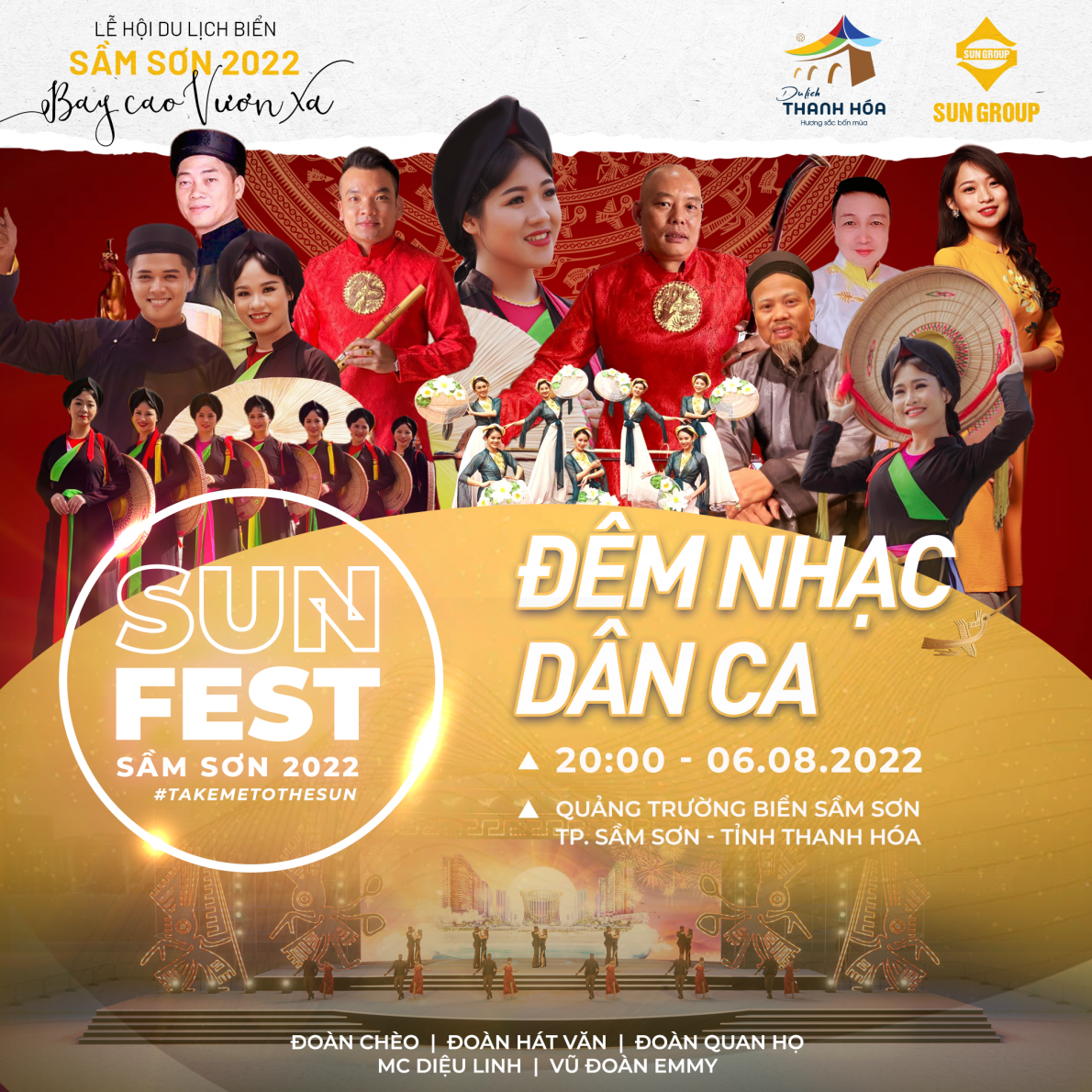 Đêm Sun Fest thứ 15 mang đến không gian của những làn điệu Dân ca 