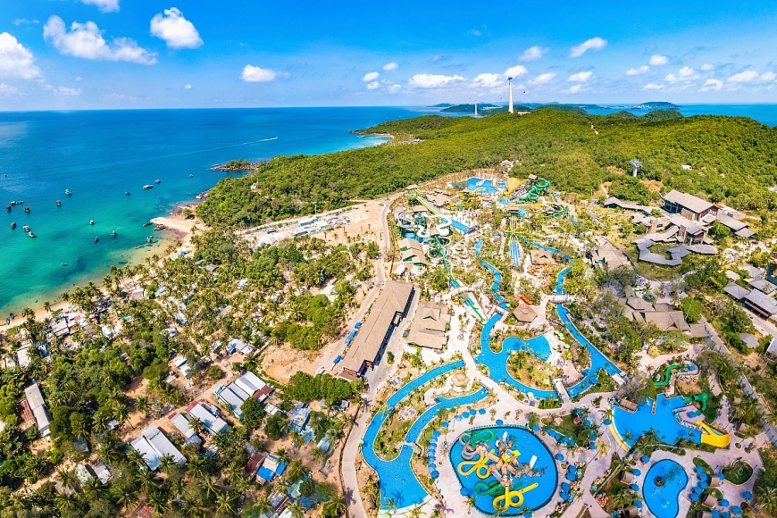 Paradise Walk thừa hưởng mọi tiện ích từ thế giới giải trí Sun World Phu Quoc. Ảnh Shutterstock