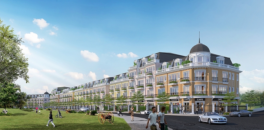 Nhà phố thương mại hiện đại đa công năng, vừa phù hợp để kinh doanh buôn bán, vừa tiện nghi để an cư tại Eurowindow Green Park