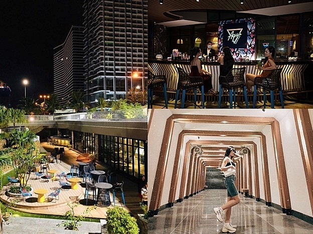 Không gian và kiến trúc độc đáo của quán bar ngầm Aqua Beach Club 