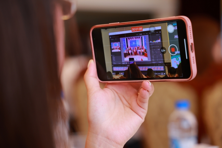 Các kiến thức và kỹ năng nhiếp ảnh số hiện đại đã được các học viên thực hành ngay trong buổi tập huấn