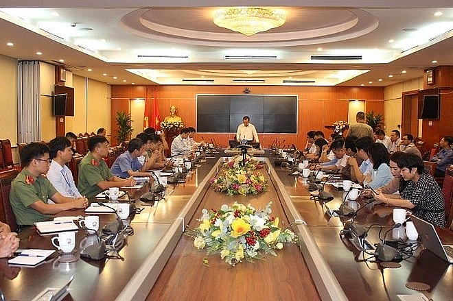 Thứ trưởng Phạm Đức Long phát biểu tại buổi họp công bố kết luận thanh tra