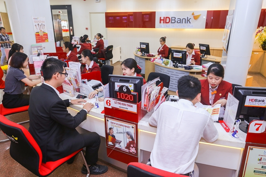 Một hoạt động giao dịch tại HDBank