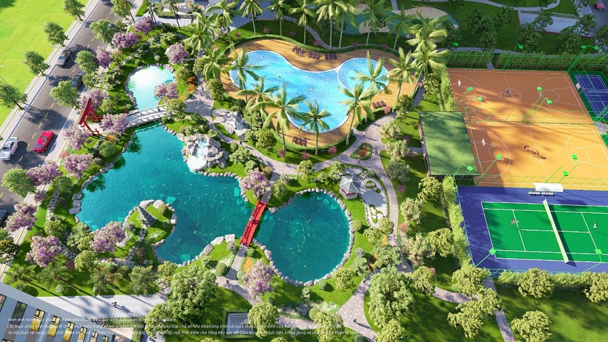 Không chỉ mang lại tiện nghi hiện đại bậc nhất, chuỗi tiện ích tại The Origami Zen còn mang đến tầm view mãn nhãn cho mỗi căn hộ.