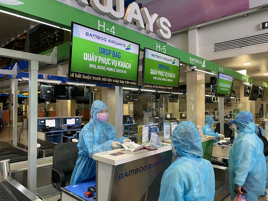 Bamboo Airways phối hợp thực hiện chuyến bay đưa gần 200 thai phụ người Hà Tĩnh từ TP HCM về quê