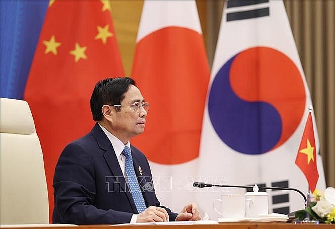  Thủ tướng Phạm Minh Chính tham dự Hội nghị cấp cao ASEAN+3 lần thứ 24. Dương Giang/TTXVN