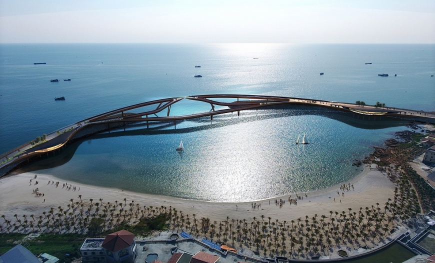   Cầu Hôn được ra mắt cuối năm nay được kỳ vọng trở thành biểu tượng mới của du lịch Việt Nam.