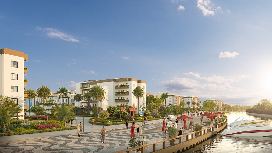 Phối cảnh minh họa Crystal City 