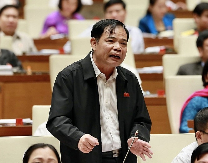 Bộ trưởng Nguyễn Xuân Cường. Ảnh Như Ý