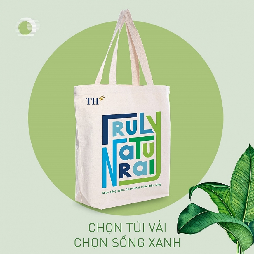 Chọn túi vải, chọn sống xanh - Mong muốn của TH là tạo thói quen tiêu dùng có ý thức và bảo vệ môi trường từ những hành động nhỏ hằng ngày của mỗi người. 