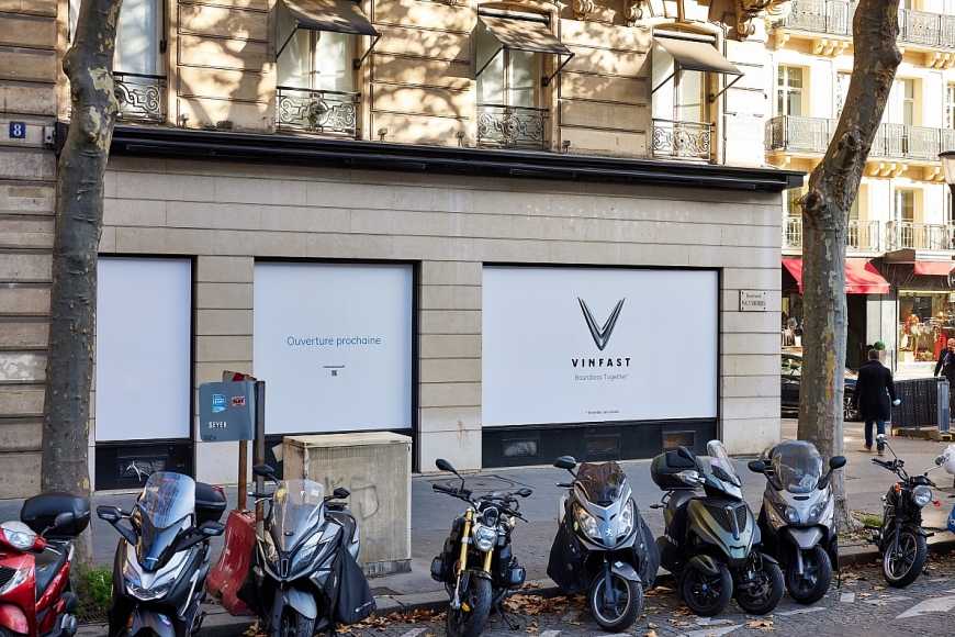 Từ showroom hoành tráng tại Paris tới triển lãm ô tô Los Angeles: VinFast bước ra thế giới
