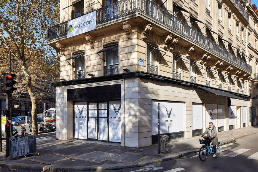Từ showroom hoành tráng tại Paris tới triển lãm ô tô Los Angeles: VinFast bước ra thế giới
