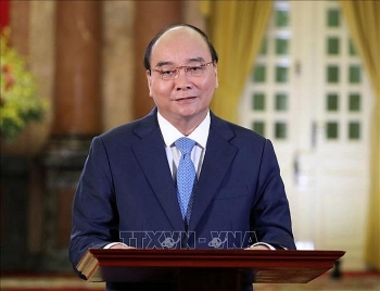 Chủ tịch nước Nguyễn Xuân Phúc dự Hội nghị thượng đỉnh doanh nghiệp APEC 2021