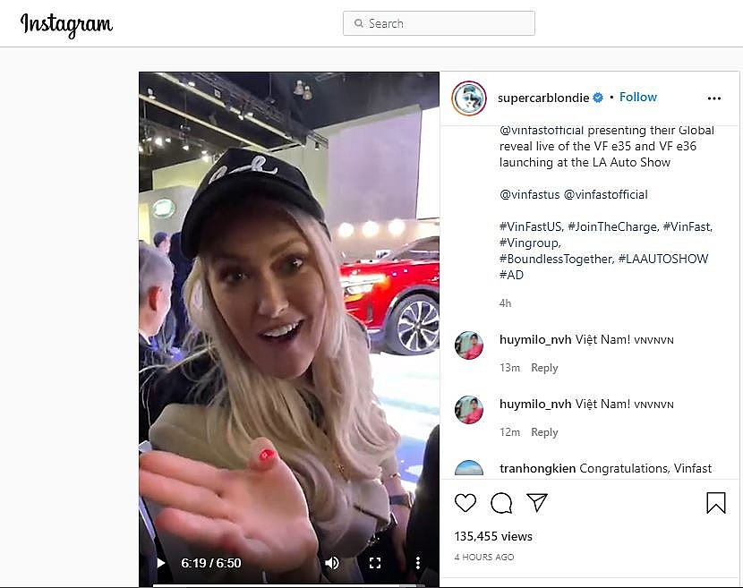 Hàng triệu người dùng thế giới háo hức theo dõi sự kiện ra mắt xe điện VinFast tại Mỹ