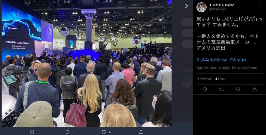 Hàng triệu người dùng thế giới háo hức theo dõi sự kiện ra mắt xe điện VinFast tại Mỹ