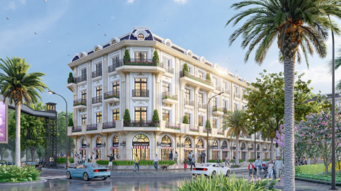 Shophouse D'. Metropole Hà Tĩnh sở hữu từ 2 – 3 mặt tiền